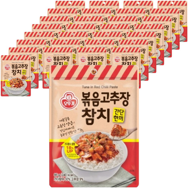 OTOKI 不倒翁 鮪魚韓式辣醬即食調理包, 95g, 45個