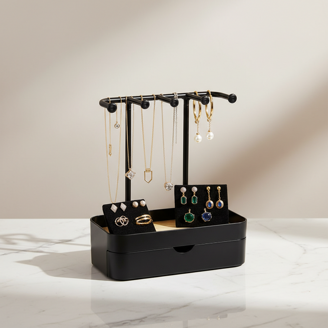 조인메이드 액세서리 거치대 주얼리 보관함 2단