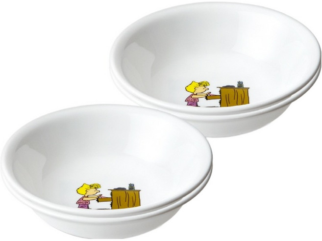 코렐 스누피 더홈 앞접시, 혼합색상