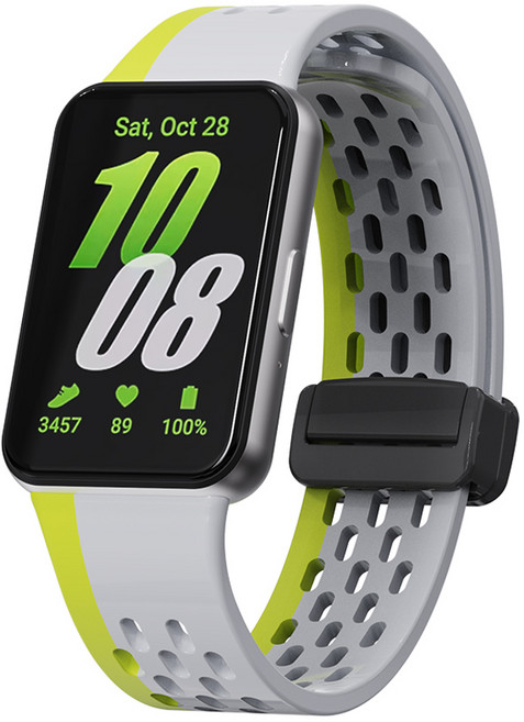 칸탐 실리콘 스포츠 스트랩, 그레이그린, 1개