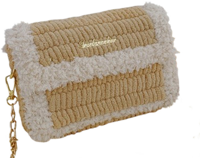 마다꾸미 협력업체 네트 공예 레터링 가방 만들기 DIY 세트, 05 옐로우, 1세트