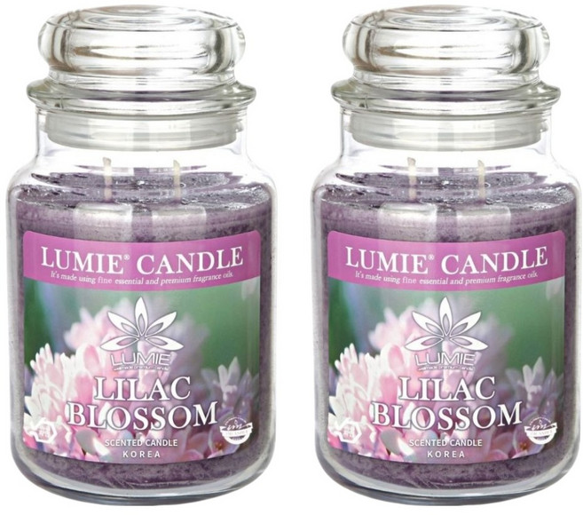 르미에 캔들, 570g, 2개, 라일락 블러썸
