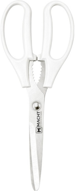 MACHT 프리미엄 파흐만 컴포트 주방가위, 웜화이트, 1개