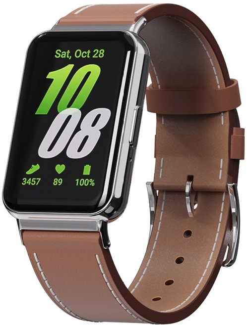 칸탐 스트랩 가죽 밴드 시계줄, 브라운, 1개