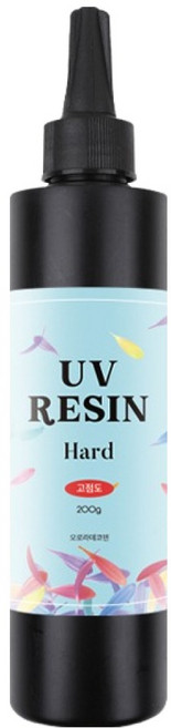 Aurora Decoden 高透明 高黏度 不變黃 UV樹脂 200g, 高黏度 薄荷版, 1個