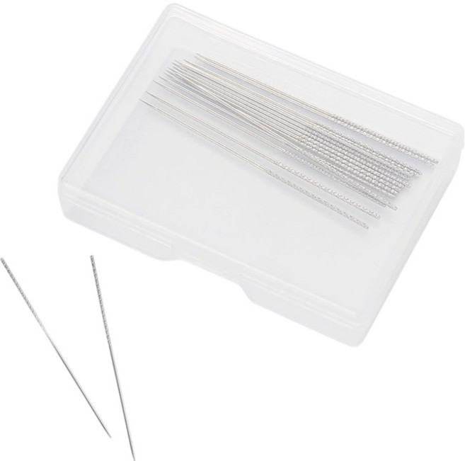 코오미 보수바늘 니트 올풀림 실밥정리 수선바늘 15p + 케이스 세트 6W0012, 1세트