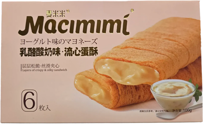 마치미미 부드러운 치즈 요구르트 크리스피, 100g, 1개