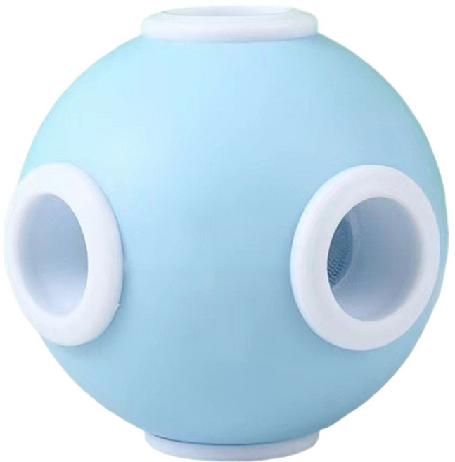 노이원 세탁력 향상 반복사용 세탁볼 10.5cm, 블루, 1개