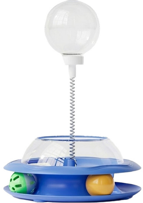 데이소이 고양이 스프링 디스펜서 깃털 장난감 ONE SIZE, 07 블루디스펜서, 1개