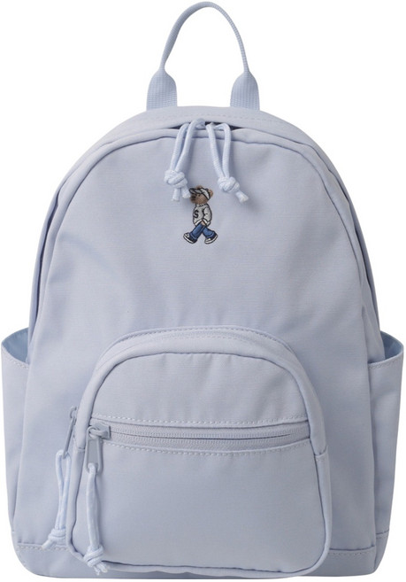 SHOOPEN 男女通用 Shoebear 小款圓形頂部後揹包 HPADZGAC04, 51 L BLUE