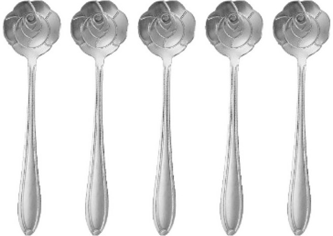 티리티티 커피 티스푼, 까멜리아실버, 5개