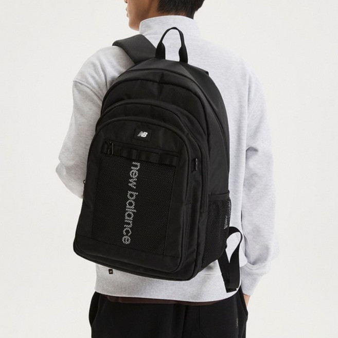 뉴발란스 남녀공용 3단형 메쉬 백팩 NBGCGBU110