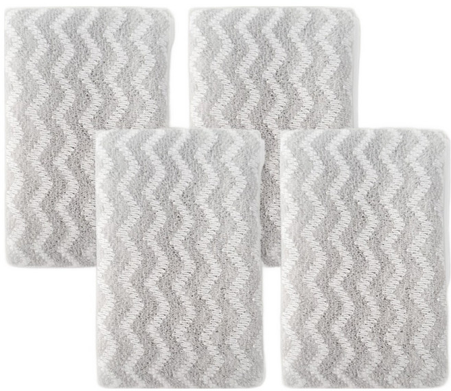 소소모소 까슬까슬 샤워타월, 혼합색상, 2개입, 2개