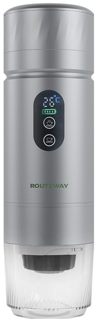 루트웨이 타임프레소 휴대용 커피머신, 실버, RW-PCM01