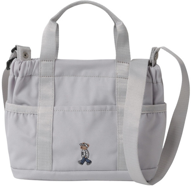 SHOOPEN 女款 Shoebear 迷你托特斜揹包 HPADZGAC06, 15 灰色