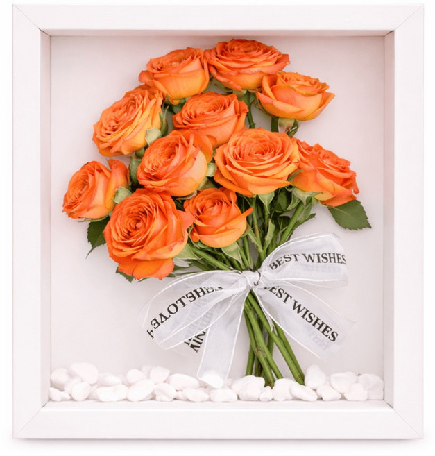 테리보 DIY 드라이플라워 나무 액자, 1개, 스타일6