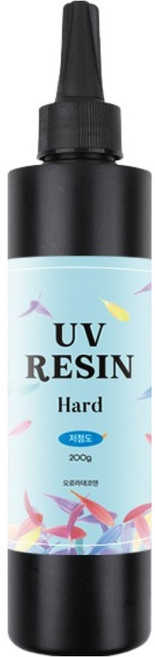오로라데코덴 고투명 무황변 UV RESIN 민트에디션 200g, 저점도 민트에디션, 1개