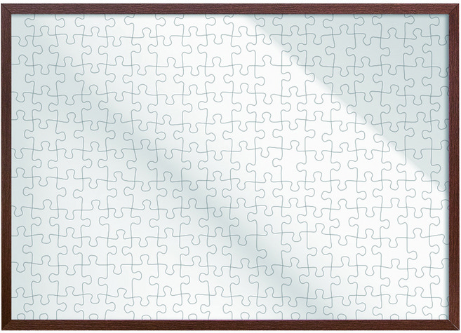 빌라드하우스 프리미엄 알루미늄 500피스 무광 퍼즐 액자, 05 월넛, 1개