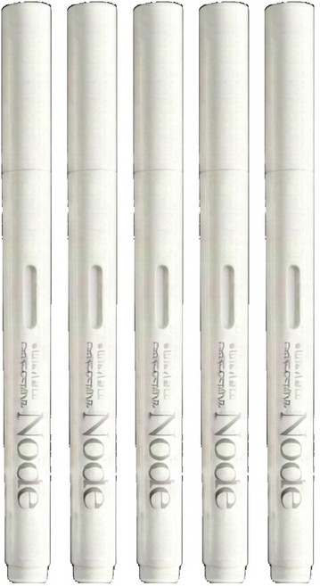 쉴드 노드 브러쉬 마카 화이트, 1색, 5개