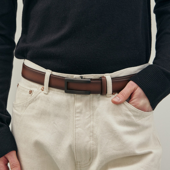 닥스 남성용 그라데이션 자동벨트