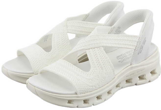 SKECHERS 女款 Glide Step Pro Slip-ins 涼鞋 SP0WSCGM40, 白色, 230