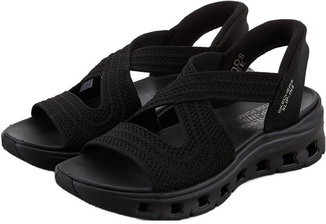 SKECHERS 女款 Glide Step Pro Slip-ins 涼鞋 SP0WSCGM40, 黑色, 220