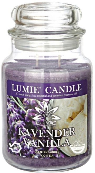 LUMIE CANDLE 蠟燭, 1個, 薰衣草香草, 570g