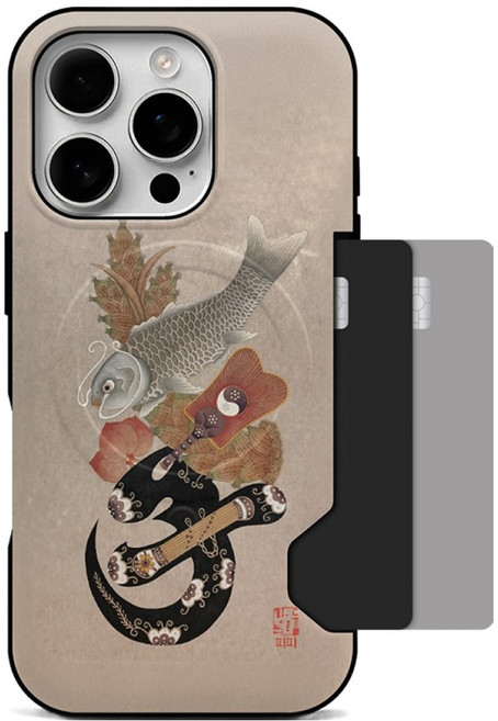 PP 民畫 MagSafe 卡片防撞手機殼