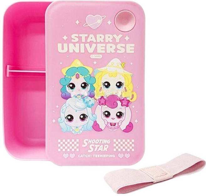 르번 캐치티니핑 슈팅스타 런치 도시락, 혼합색상, 1개