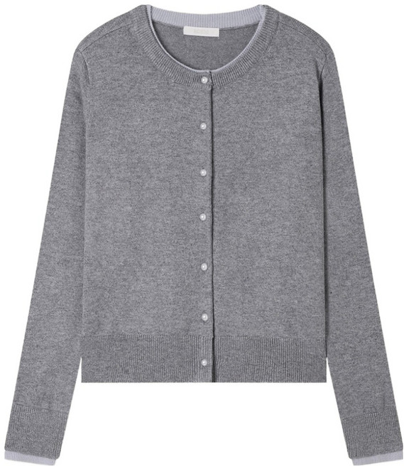 Roem 女款層次感羊毛開襟衫