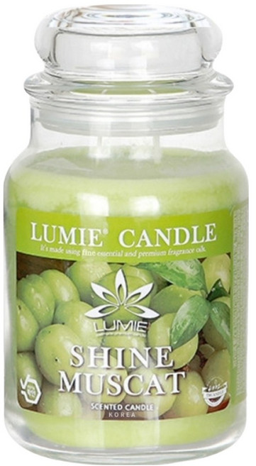 LUMIE CANDLE 蠟燭, 1個, 麝香葡萄, 570g