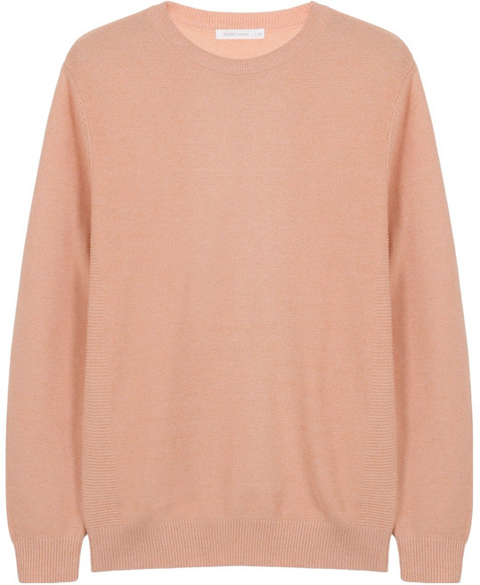 바쏘옴므 남성용 트위드 라운드 니트 WSY1WR0