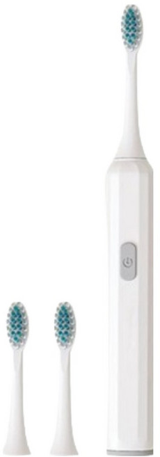 플러스이홈 전동칫솔 세트, 화이트, 1세트, E814