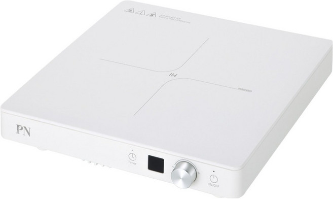 PNPOONGNYUN 莫內電磁爐, 一般型, PSIKA-2000(W)(白色)