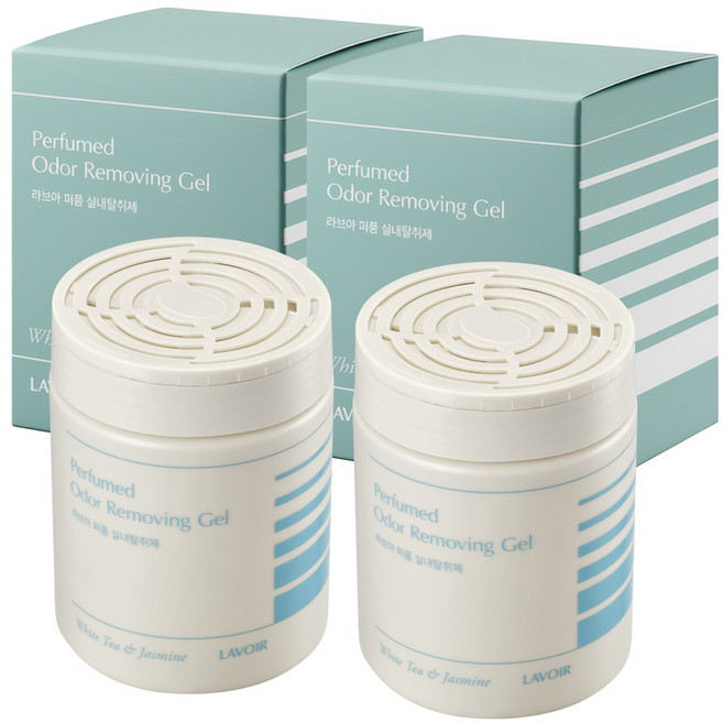 라브아 퍼퓸 실내 탈취제 화이트티 앤 자스민, 250g, 2개