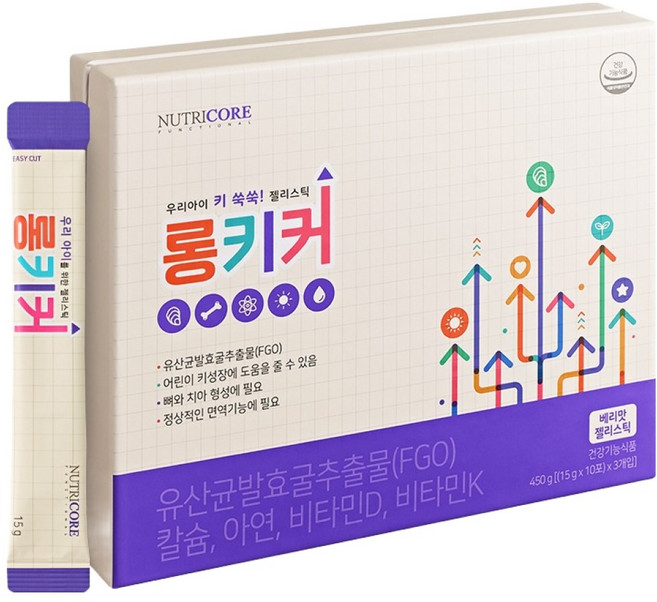 뉴트리코어 롱키커, 450g, 1개