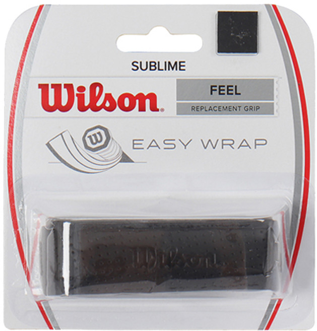 Wilson SUBlime 緩衝握把布 WRZ4202, 黑色, 1個