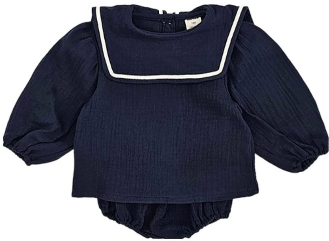 BEBENINE 嬰幼兒方形燈籠褲套裝