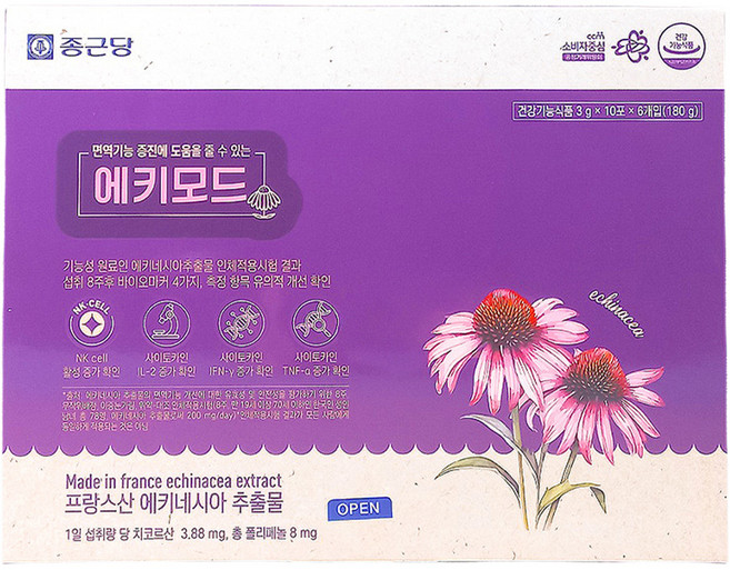 Chong Kun Dang 鍾根堂 Pharm Ekimode 60包, 1個