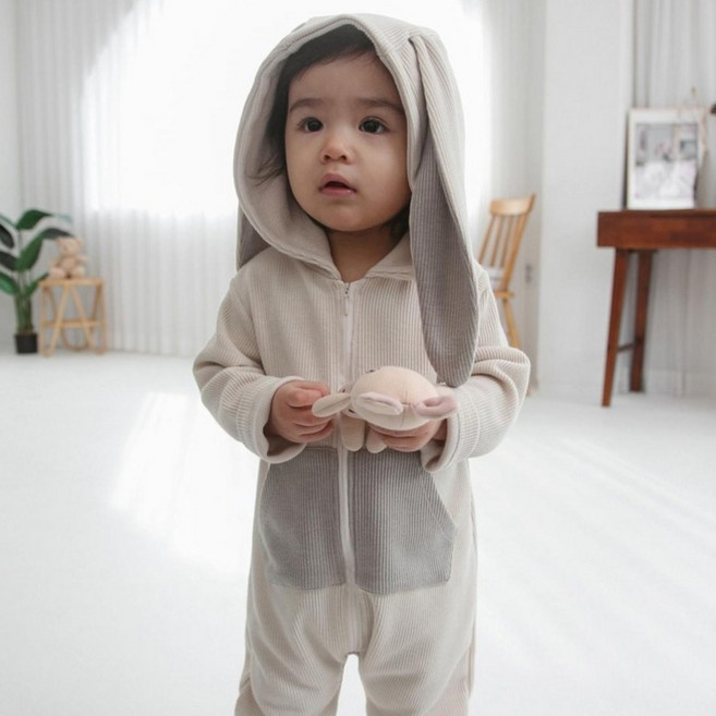 BEBENINE 嬰幼兒可愛動物連身衣