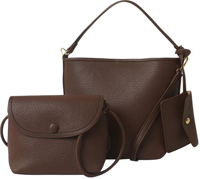 SHOOPEN 女款 Ople 多功能水桶包 HPABGGA007, 85 棕色