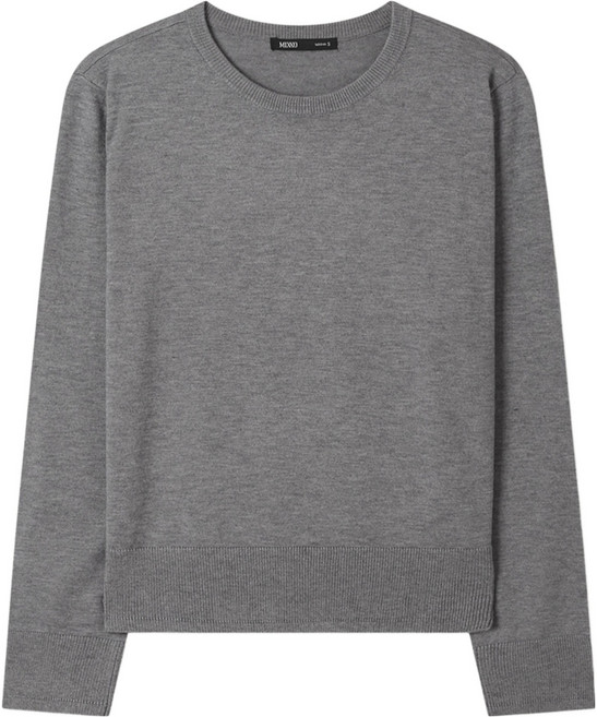 미쏘 여성용 에센셜 라운드넥 풀오버