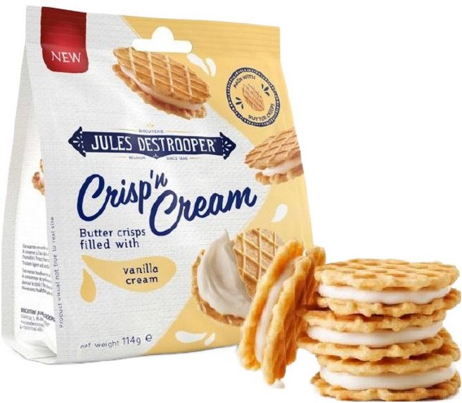 쥴스데스트루퍼 크리스프앤크림 바닐라, 1개, 114g