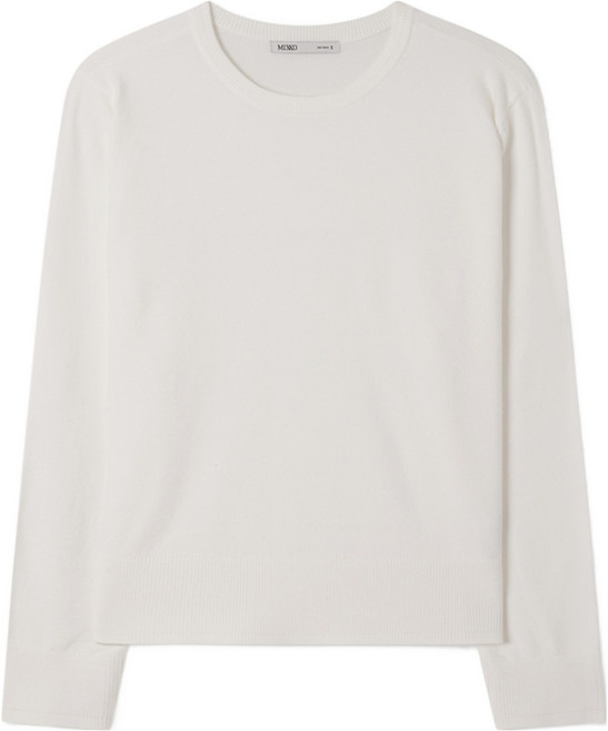 미쏘 여성용 에센셜 라운드넥 풀오버