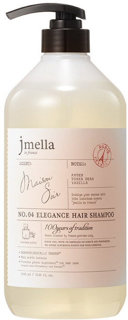 jmella 法國優雅 Maison Sua 洗髮精, 1個, 1L