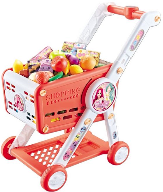 시크릿쥬쥬 쥬쥬 쇼핑카트 jj-1804, 혼합색상, 1개