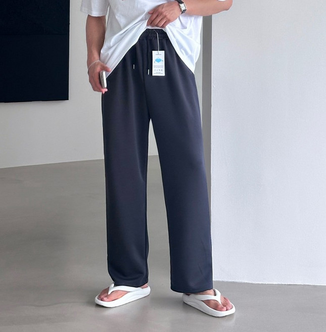 이브클로젯 이황에프엔씨 남성용 갓성비 롱 와이드 밴딩 팬츠 6292 1