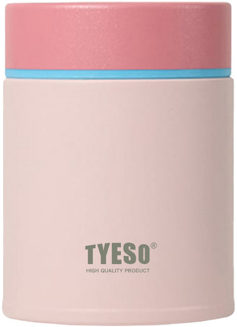 TYESO 泰碩 316不鏽鋼輕盈悶燒杯, 蜜桃粉, 200ml, 1個