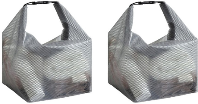 블럭마트 욕실 방수팩 2p, 그레이