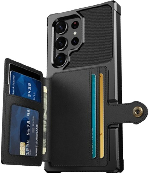 디이펙트 마그네틱 카드 수납 하드 휴대폰 케이스 CA-09